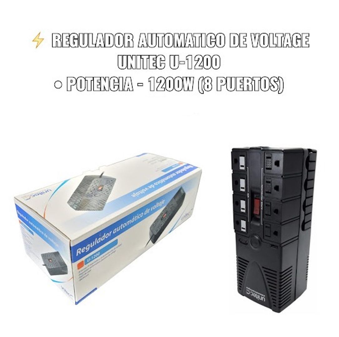 REGULADOR AUTOMATICO DE VOLTAGE