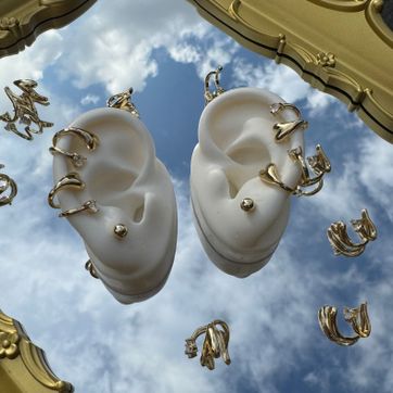 Imagen del producto Ear cuff rodio 