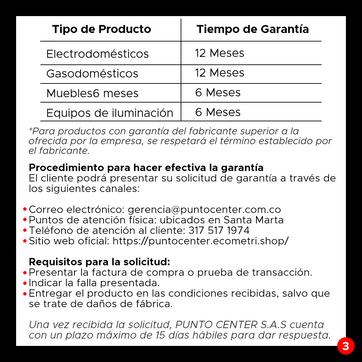 Política de Garantías - imagen 3