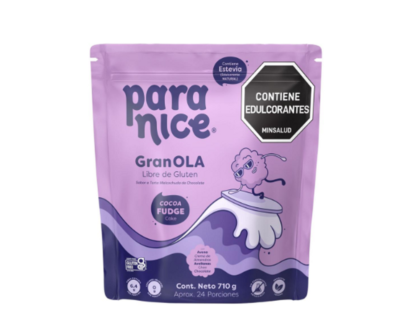 GRANOLA COCOA FUDGE PARA NICE*710G
