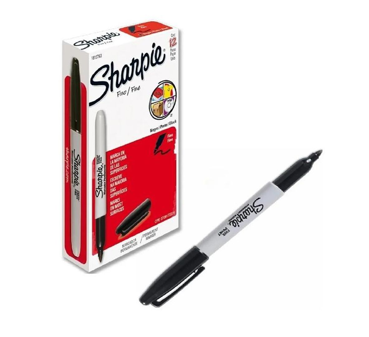 SHARPIE NEGRO UND