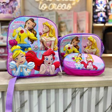 Imagen del producto KIT PRINCESAS MOCHILA ESCOLAR 