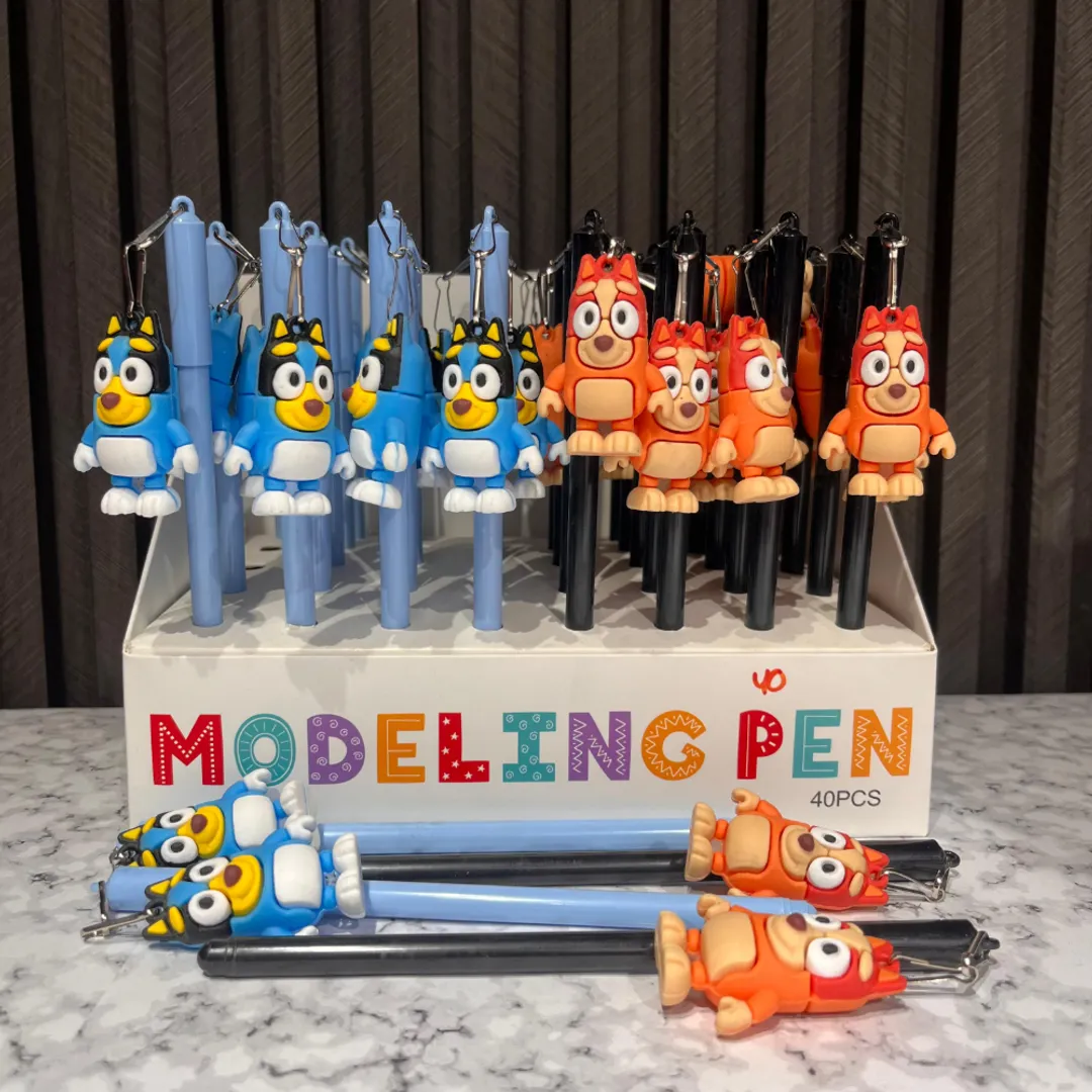 ESFERO LLAVERO BINGO Y BLUEY