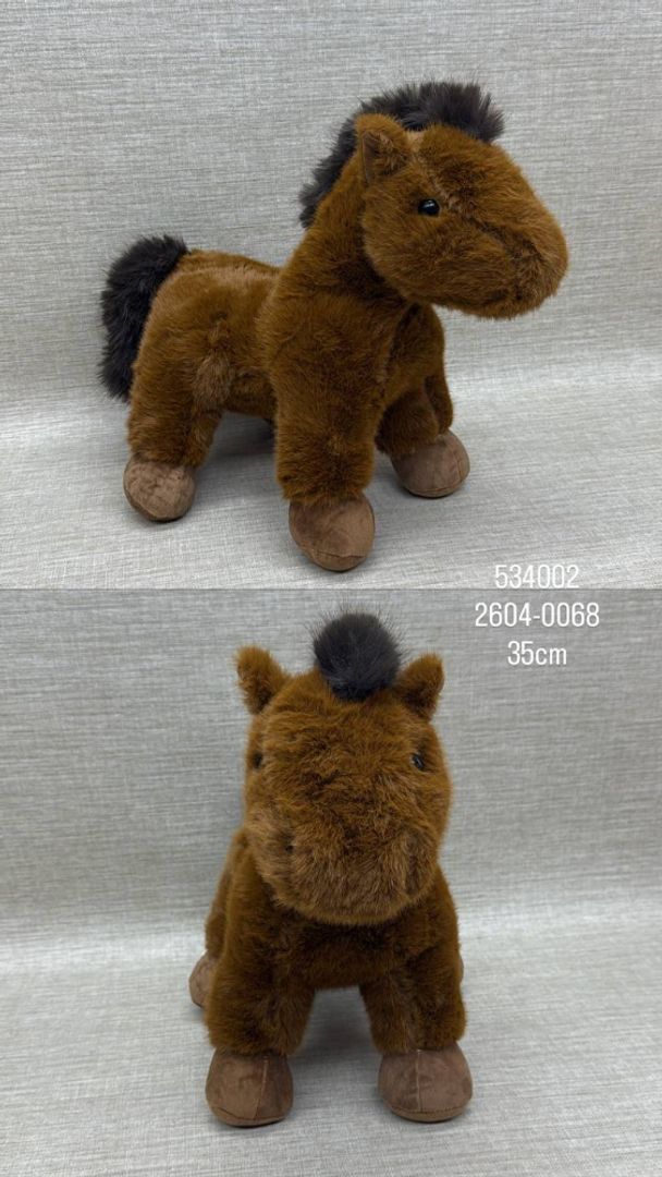 PELUCHE CABALLO 35 CM