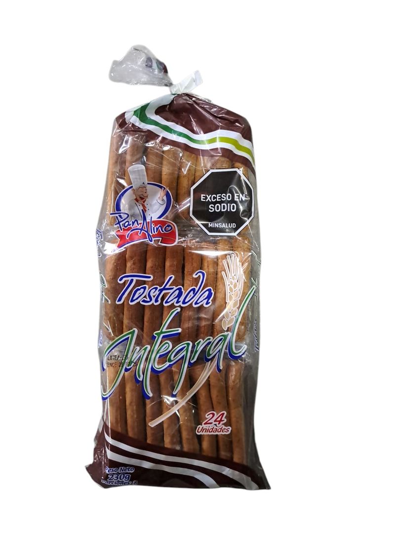 TOSTADA INTEGRAL SANDUCHON*24