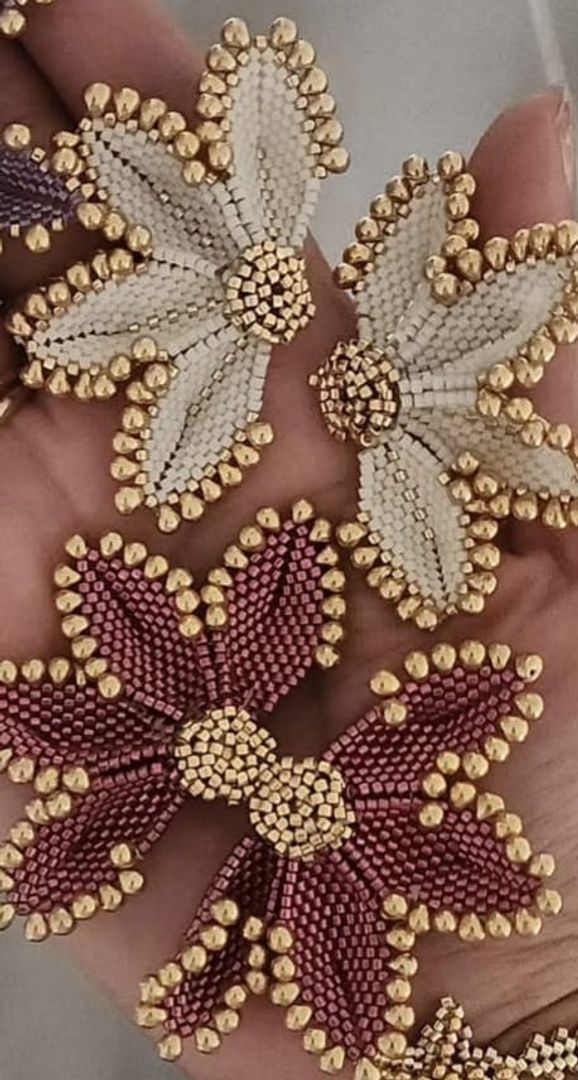 Areta Flor 4 Pétalos Miyuki