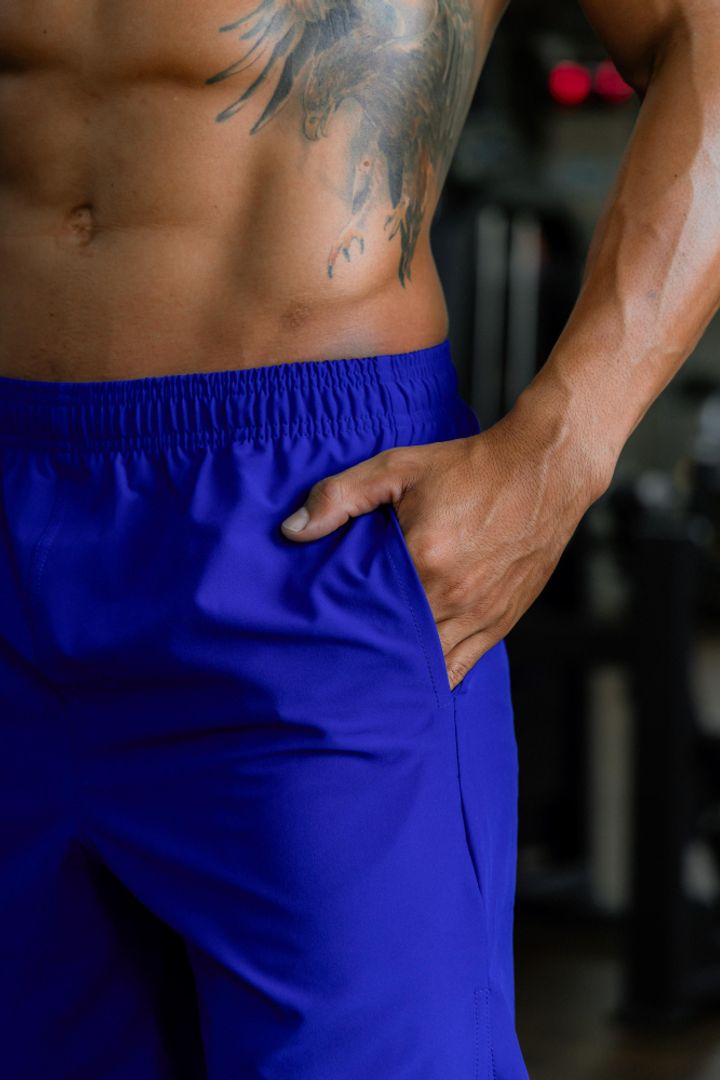 PANTALONETA TRAINING 1  AZUL REY