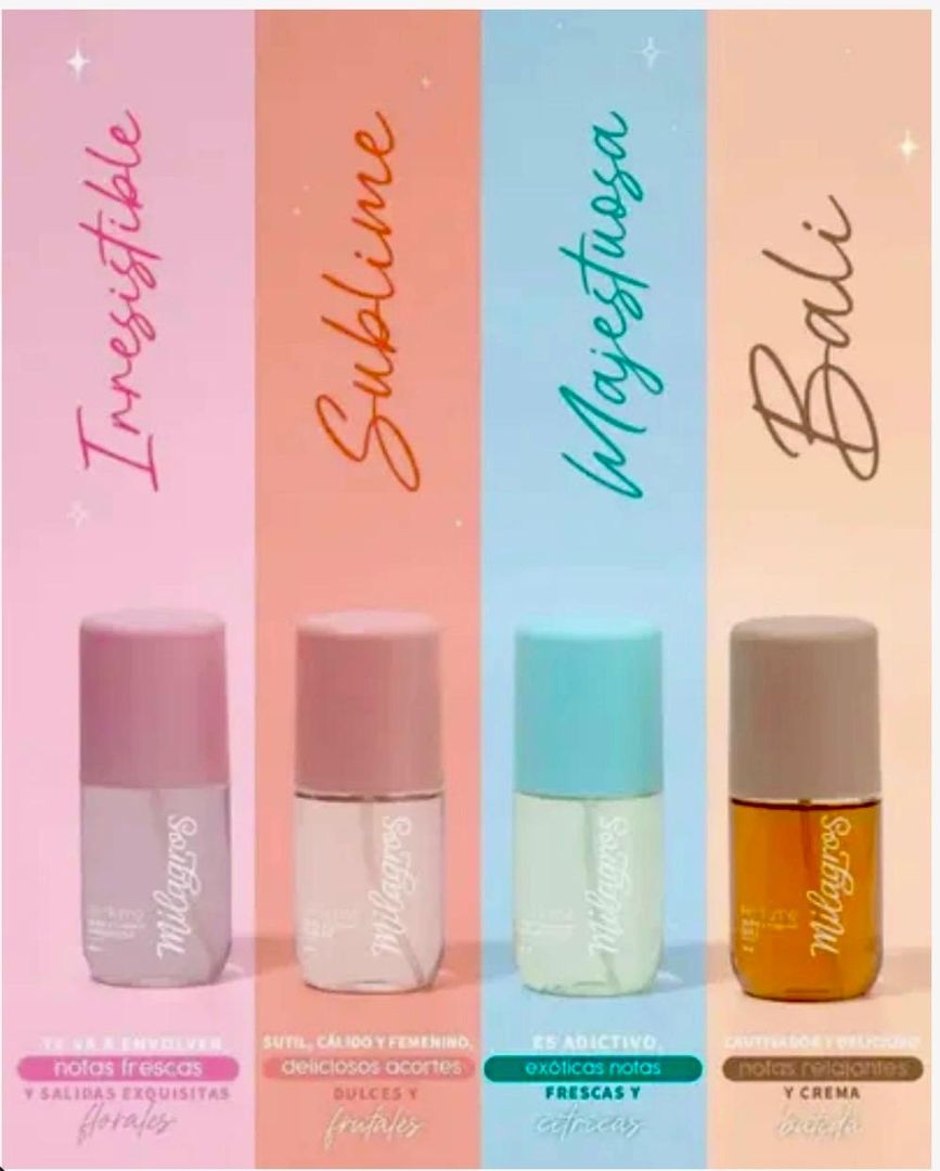 MILAGROS PERFUME CAPILAR Y CORPORAL 