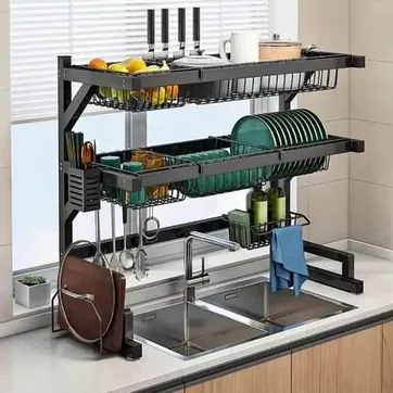 Imagen del producto PLATERO ESCURRIDOR DOBLE NIVEL SENCILLO 65CM