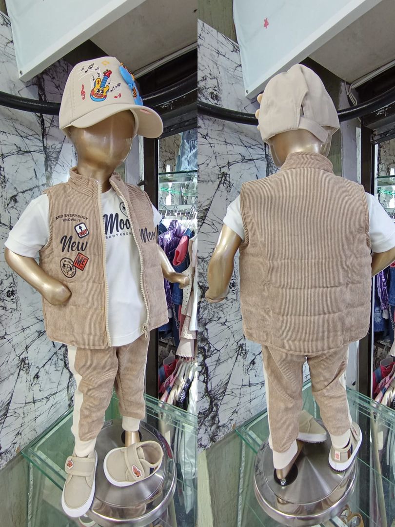 Conjunto tres piezas para niño