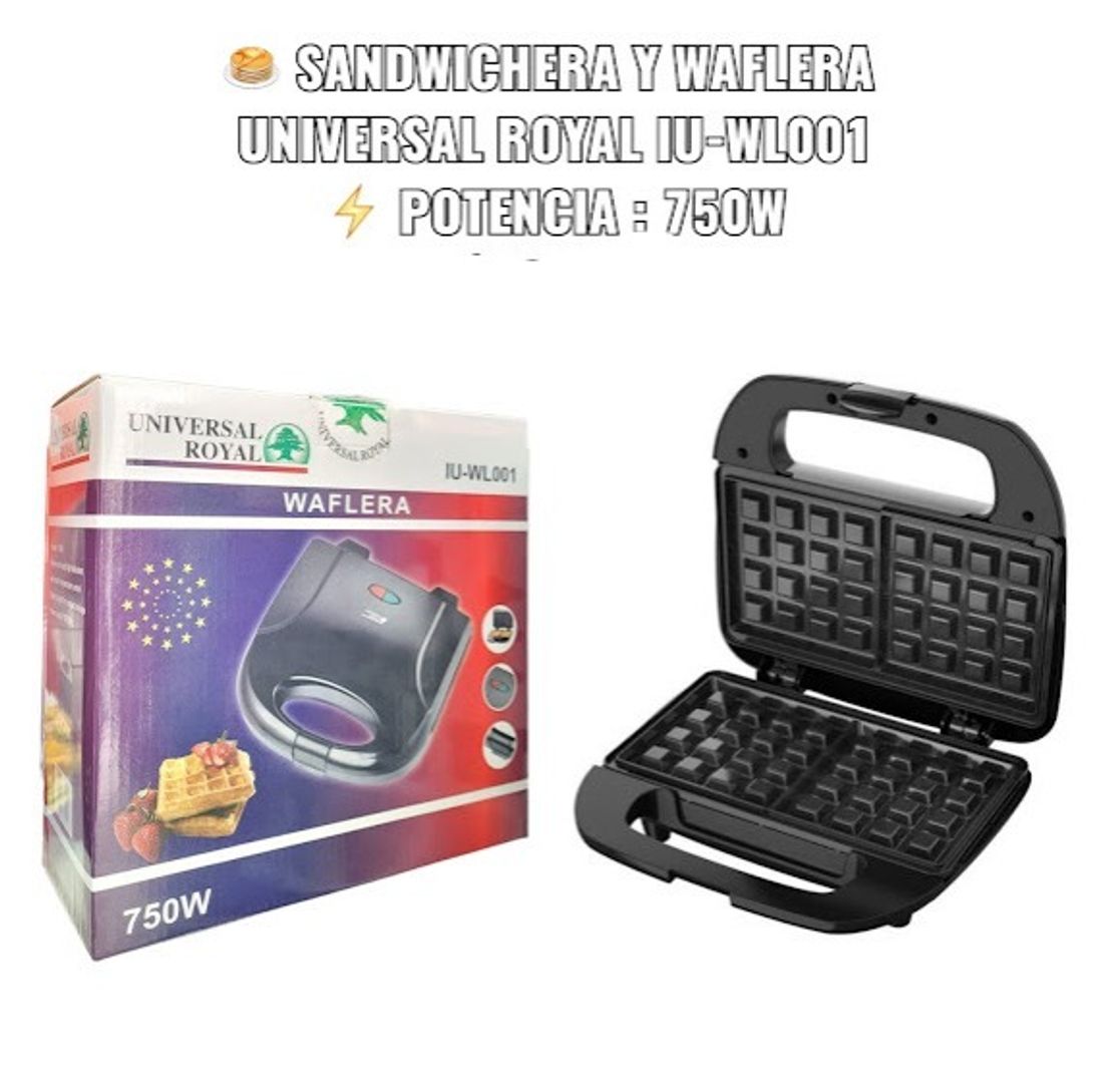 SANDWICHERA Y WAFLERA