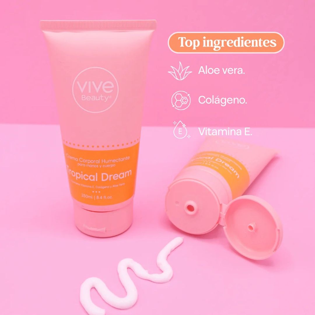 CREMA CORPORAL TROPICAL DREAM 200g VIVE BEAUTY 