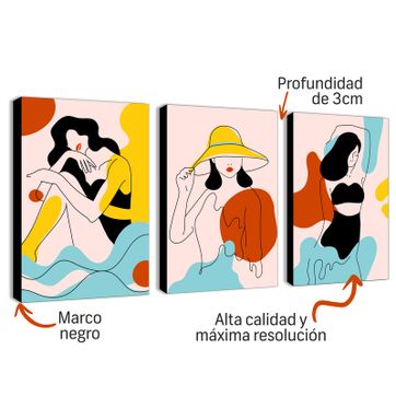 Imagen del producto MUJER ABSTRACTA  001