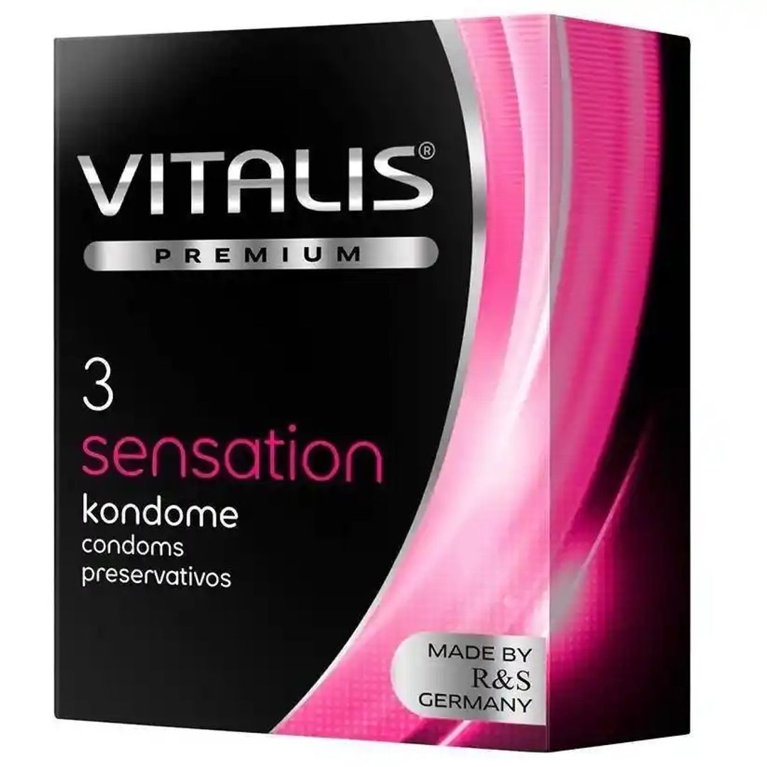 PRESERVATIVOS VITALIS X3 SENSATION
