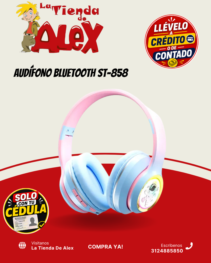 AUDÍFONO BLUETOOTH ST-858