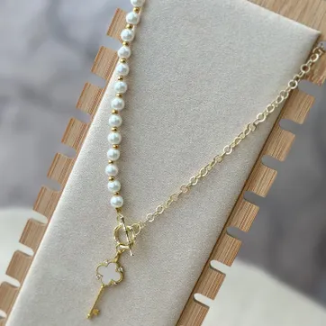 Imagen del producto Collar doble perla vancleef 