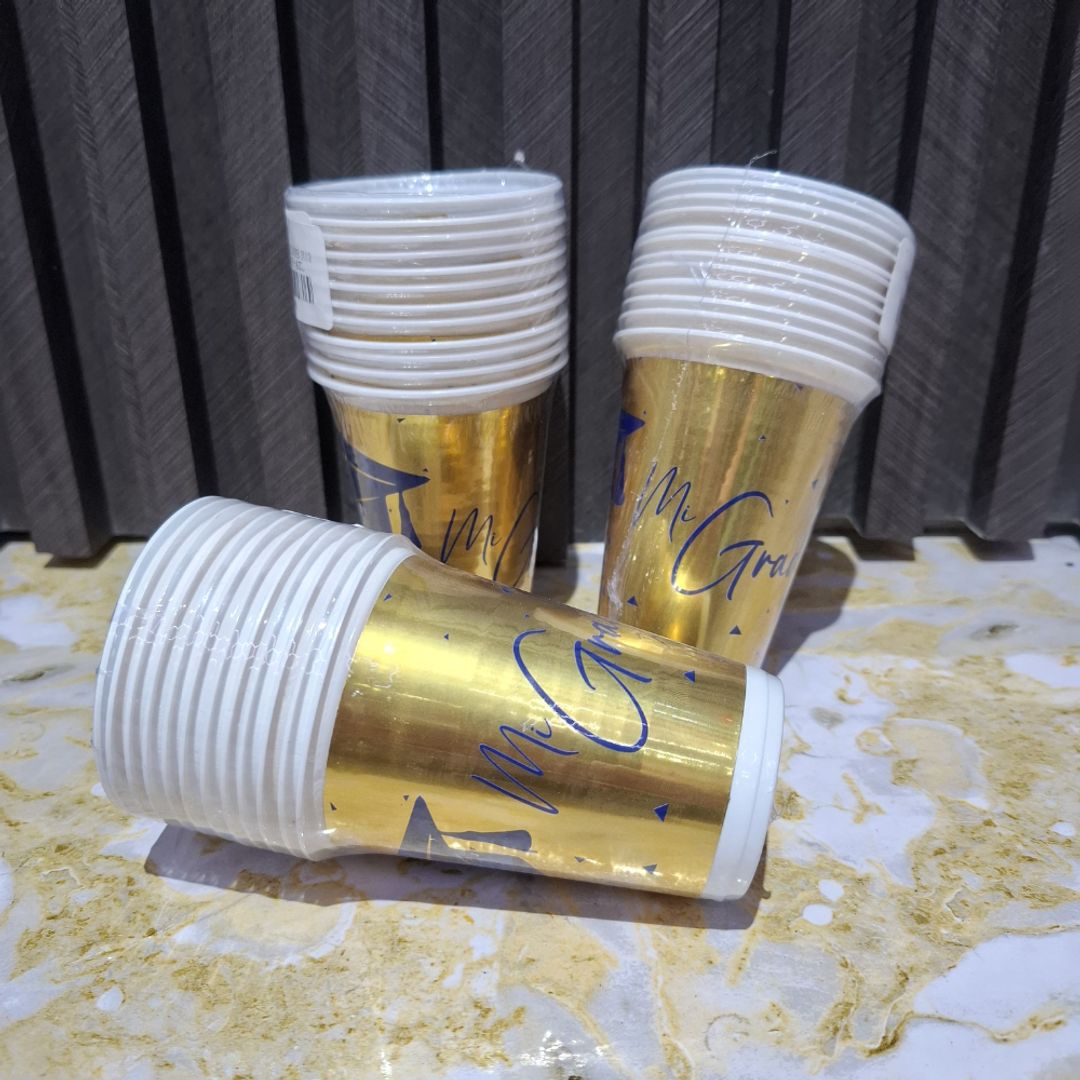VASO X12 UND GRADO DOR/NEGRO