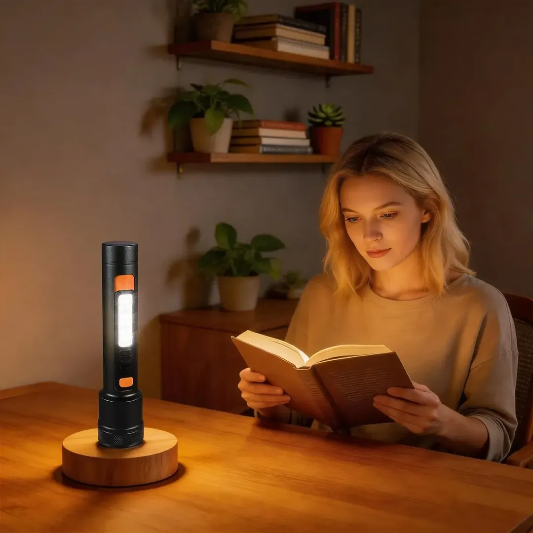 LINTERNA LED RECARGABLE STRONG LIGHT 4000 mAh