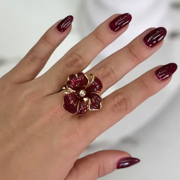 Imagen del producto Anillo flor 
