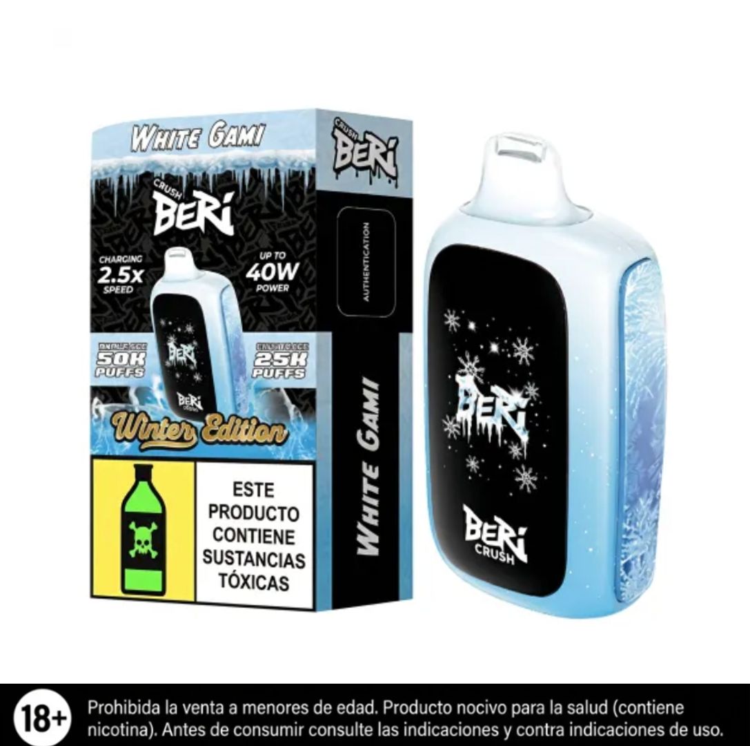 Beri White Gami 50.000 Puffs