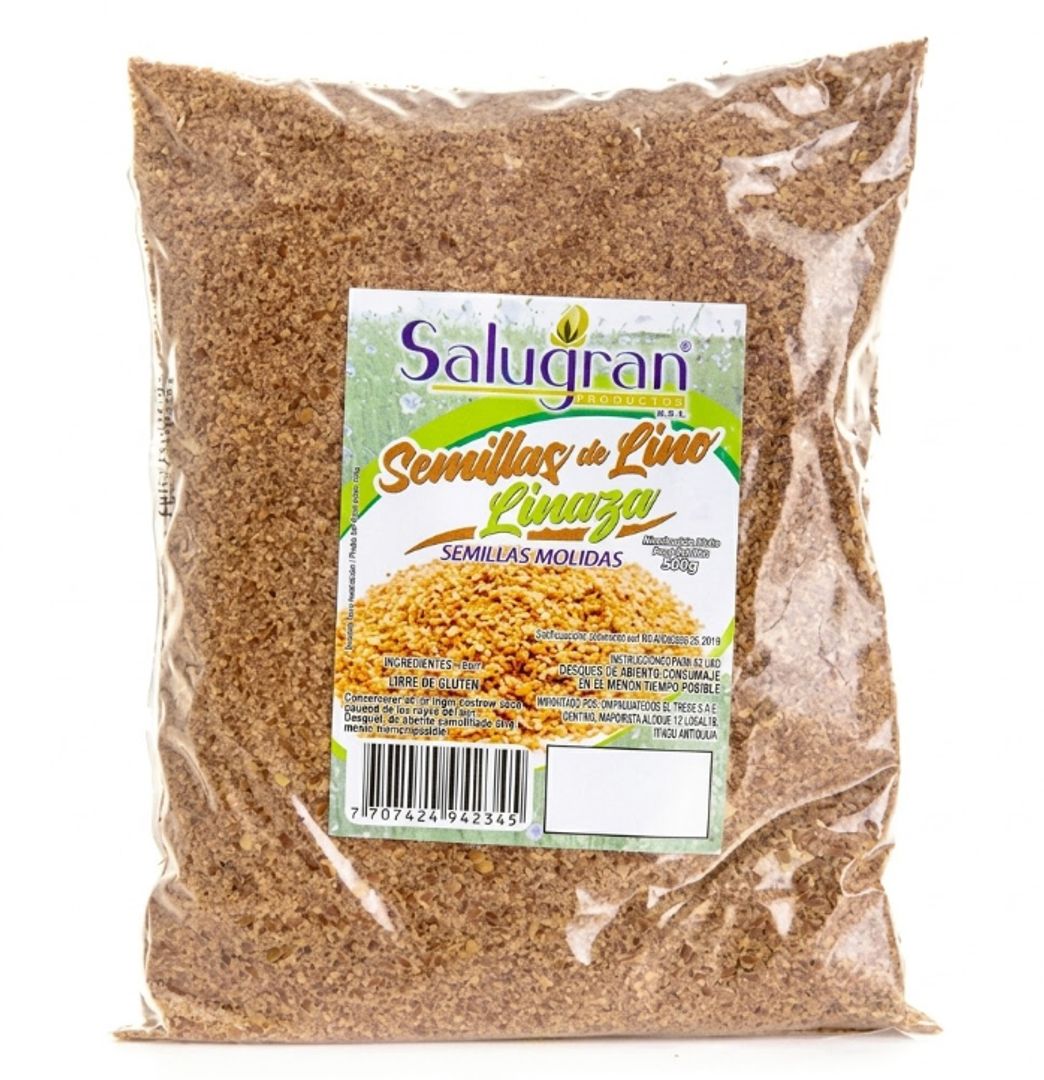 LINAZA MOLIDA X 500GR SALUGRAN