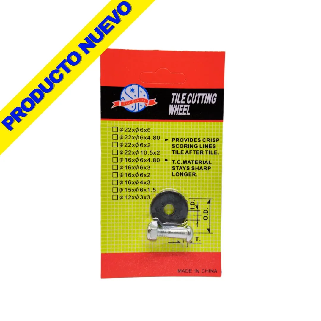 RODAJA CORTA AZULEJO GRANDE 22x6x2