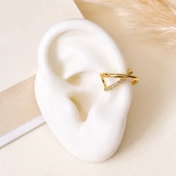 Imagen del producto Earcuff cruzado 