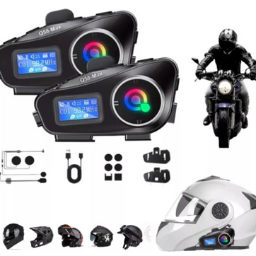 Imagen del producto INTERCOMUNICADOR DE MOTO DOBLE Q58 MAX