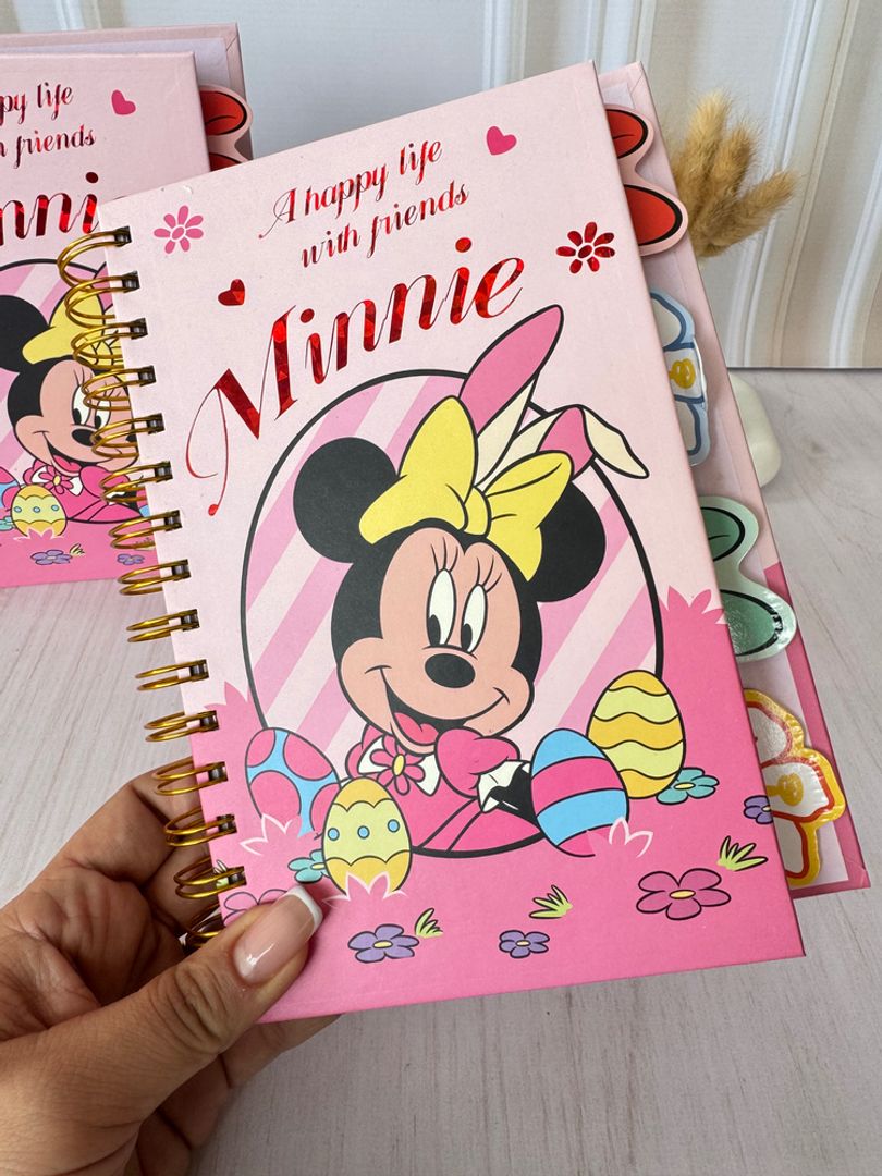 Agenda 5 materias Minnie 