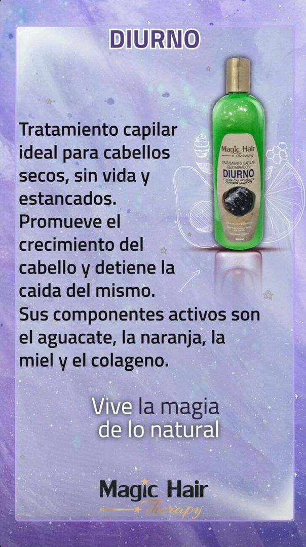 Tratamiento capilar Diurno magichair 