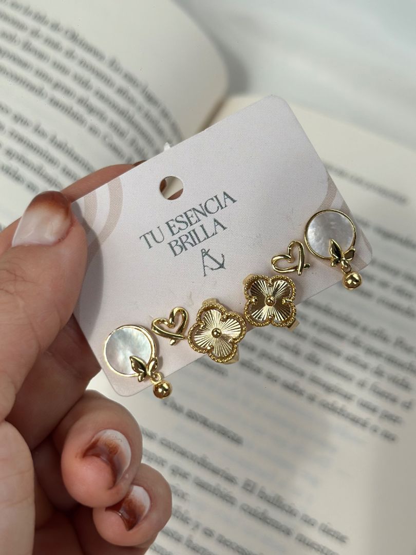 Set x 3 topo vancleef 