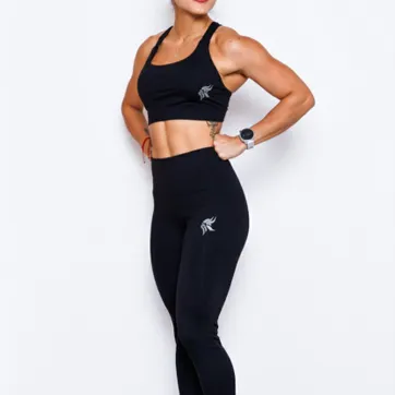 Leggings tiro alto tela Lycra - imagen 1