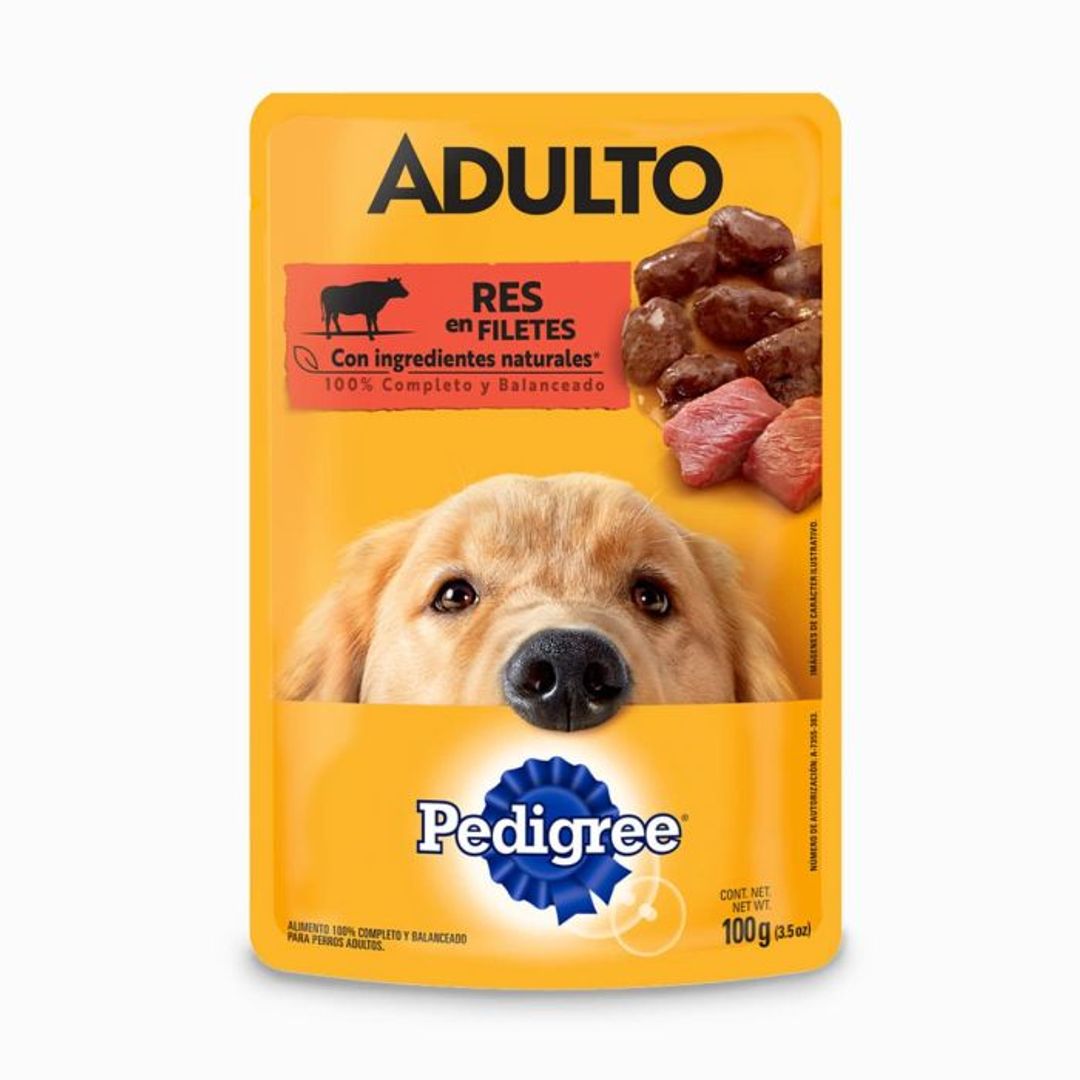PEDIGREE AULTO RES POUCHER*100G