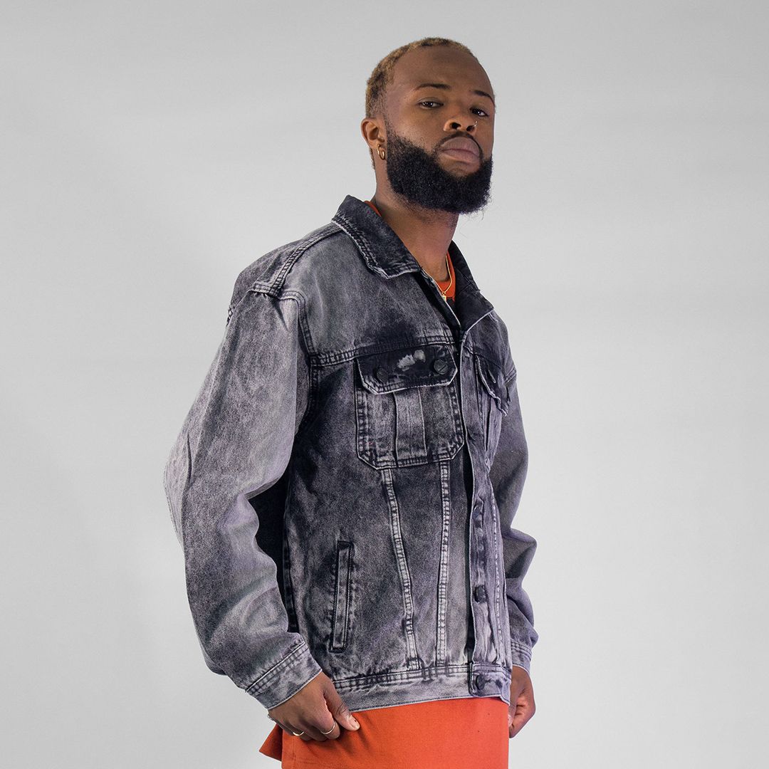 CHAQUETA OVER CLÁSICA GRIS