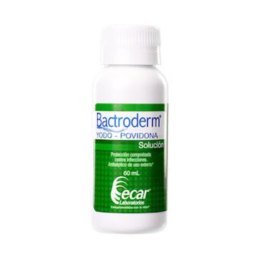 Imagen del producto BACTRODERM (YODOPOV) SOLUCION ECAR 60ML