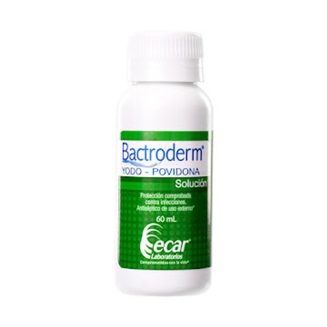 BACTRODERM (YODOPOV) SOLUCION ECAR 60ML
