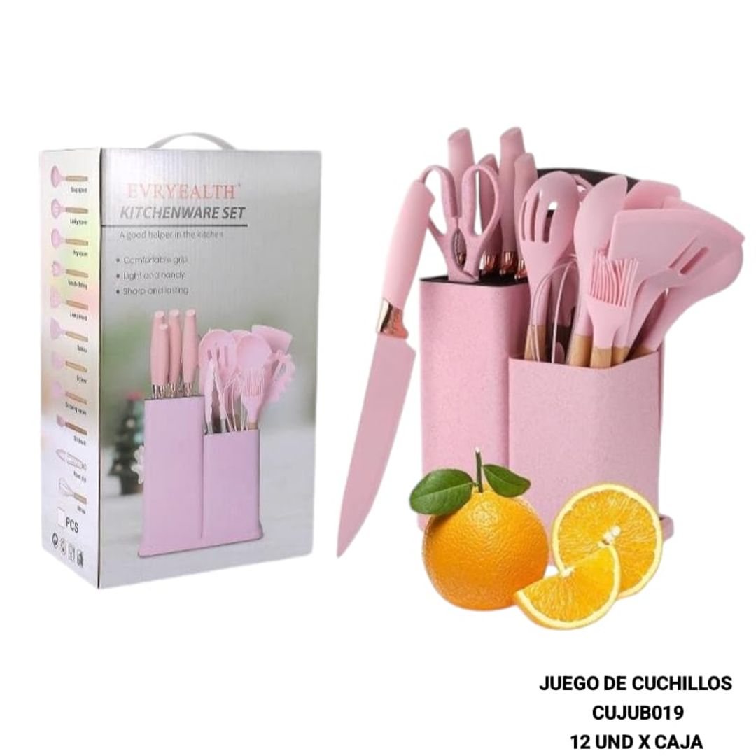 SET UTENSILIOS DE COCINA 