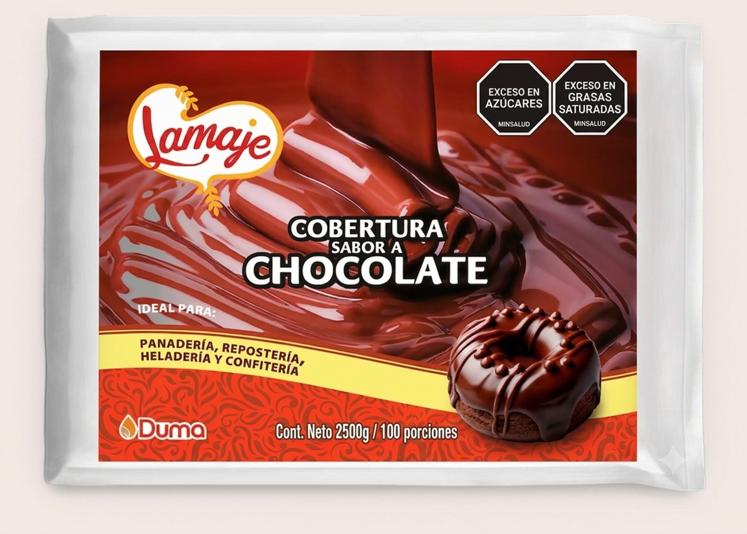 COBERTURA LAMAJE NEGRA ECO*2500G