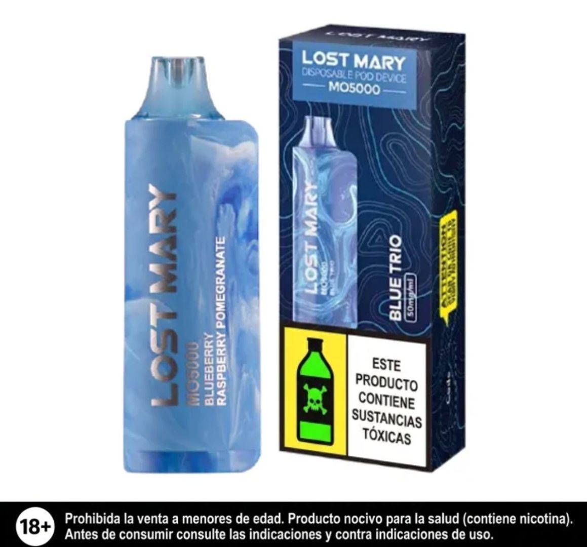 Lost Mary Blue Trio 5.000 Puffs