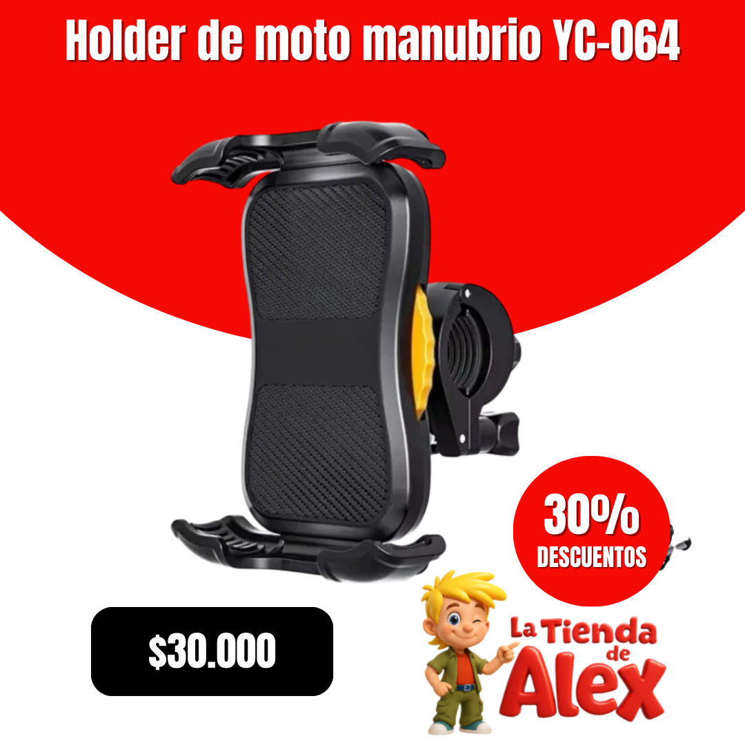 Holder de moto manubrio YC-064