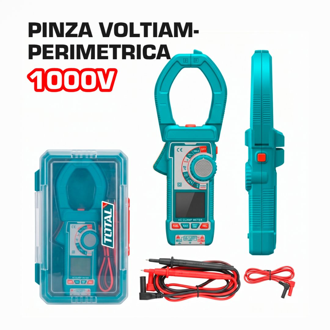 TESTER MULTIMETRO AC DIGITAL 6000 CUENTAS 1000A