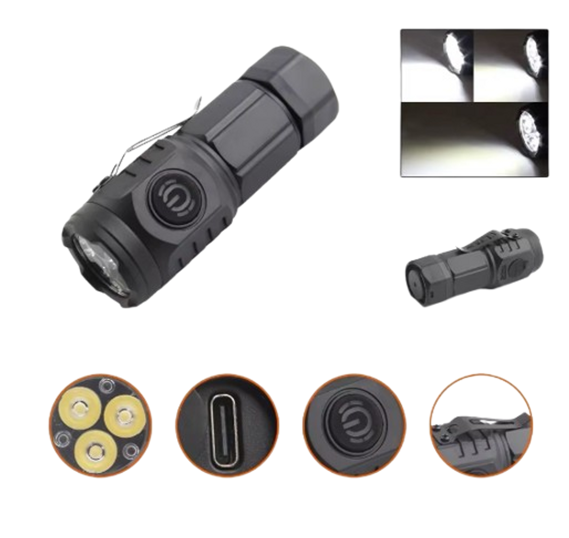 Linterna Compacta Tipo Bolígrafo