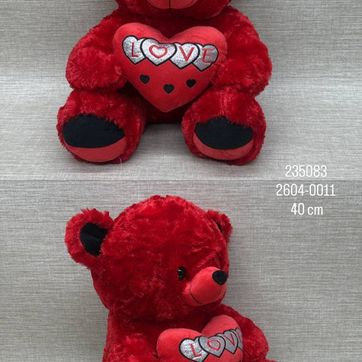 Imagen del producto OSO ROJO CORAZON 40 CM