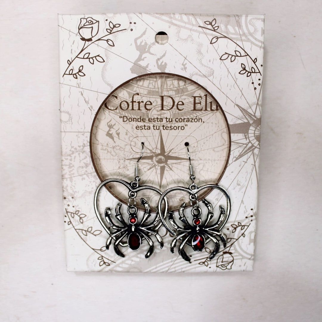 ARETES ARAÑA CORA