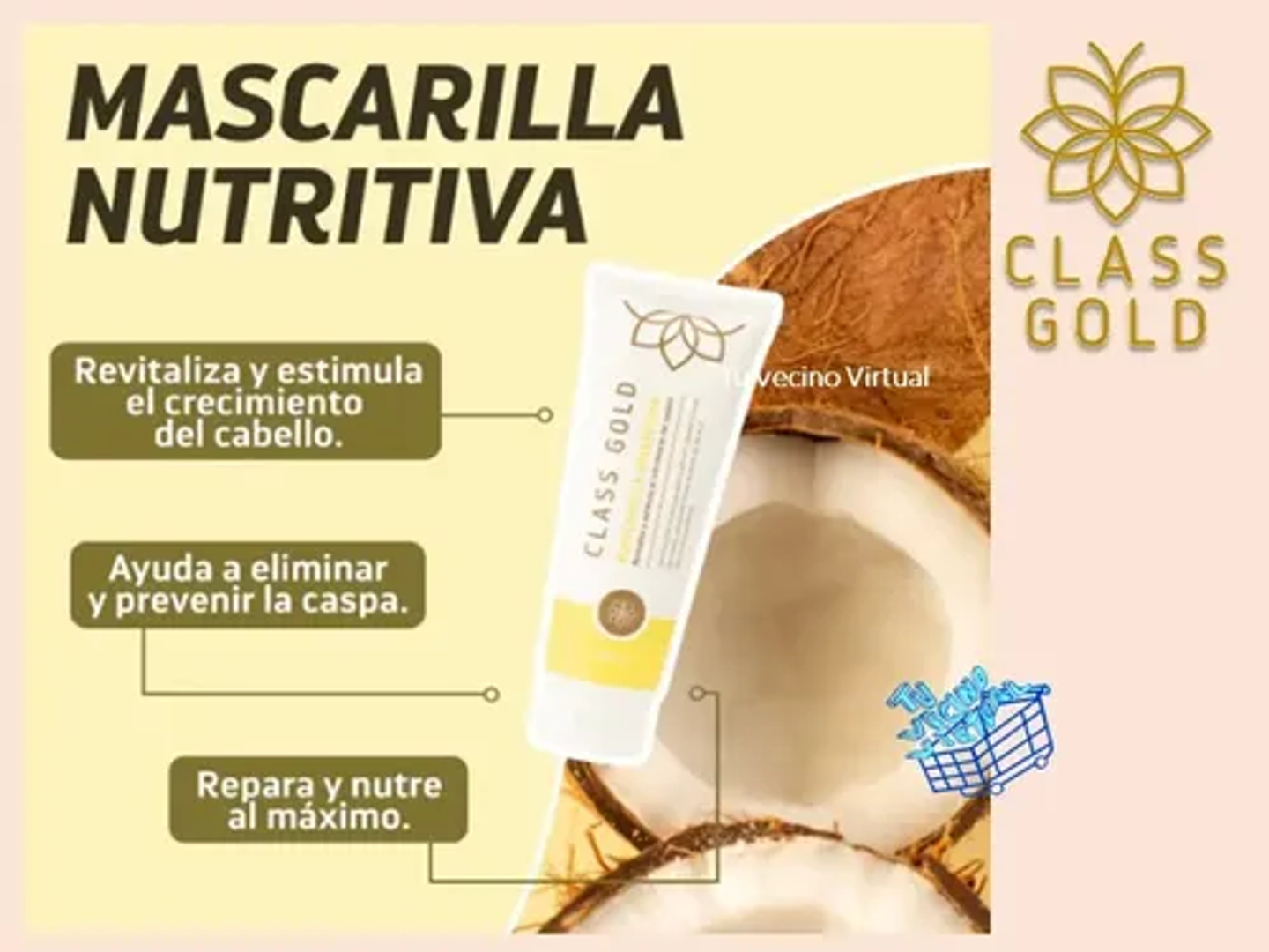 MASCARILLA NUTRITIVA CLASS GOLD