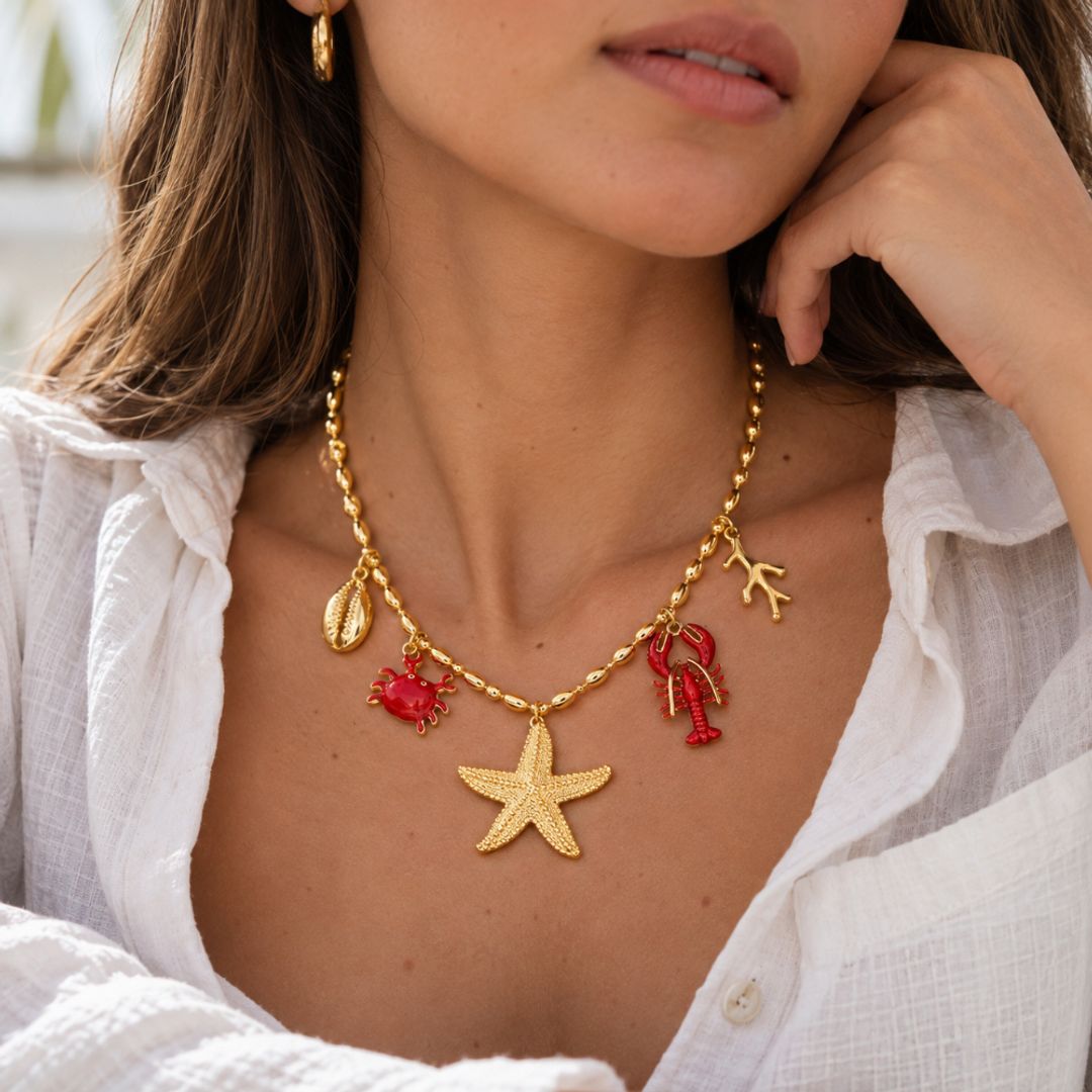 Collar Mar Rojo