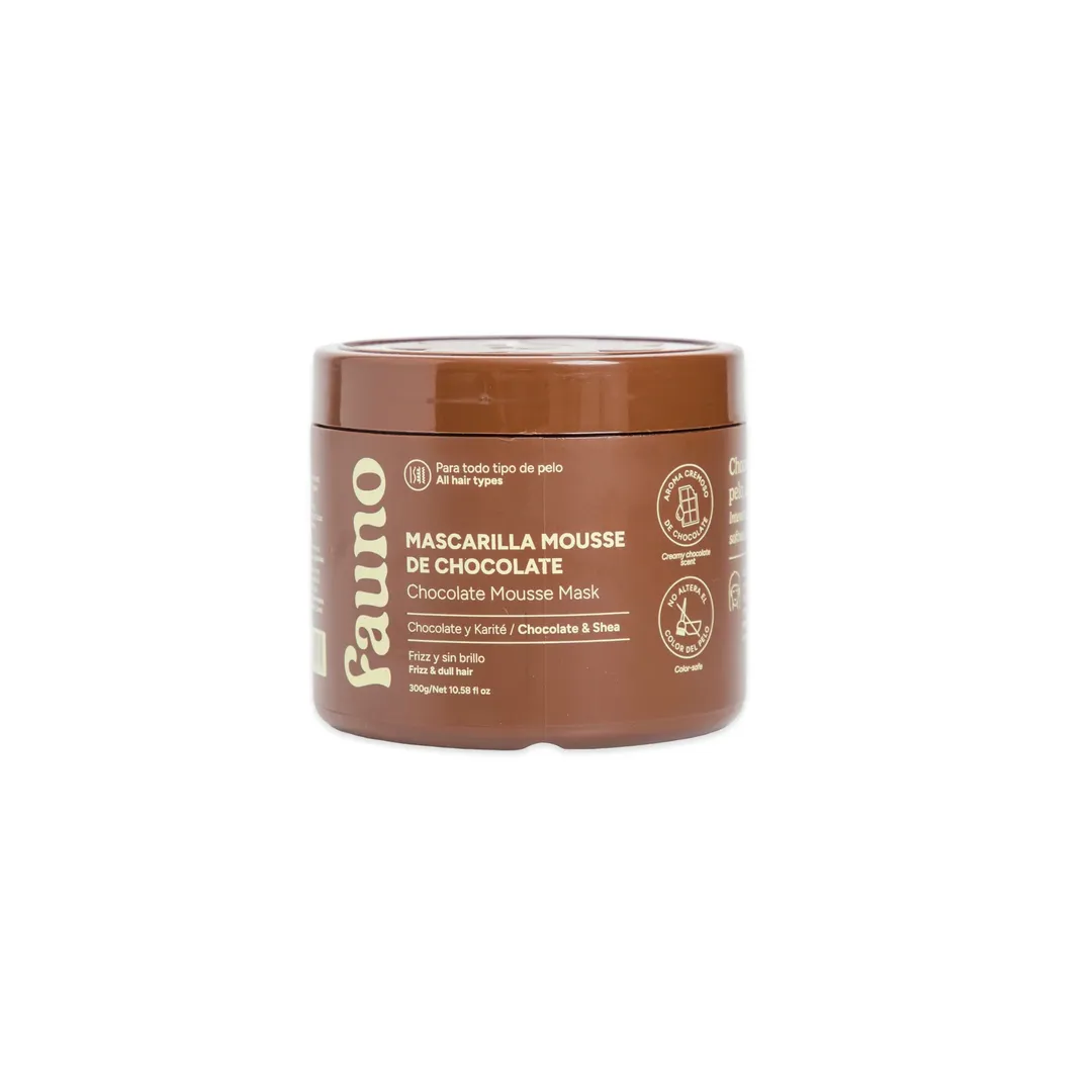 MASCARILLA MOUSSE DE CHOCOLATE 400ML FAUNO