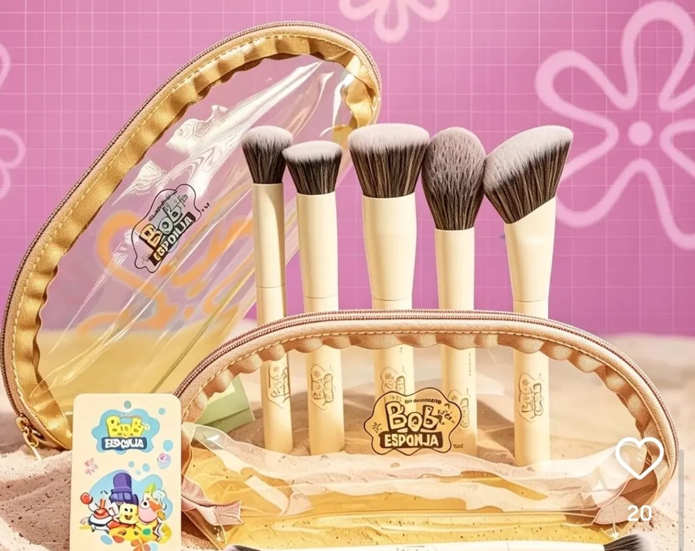 440A- KIT BROCHAS PIÑA BOB SPONJA 