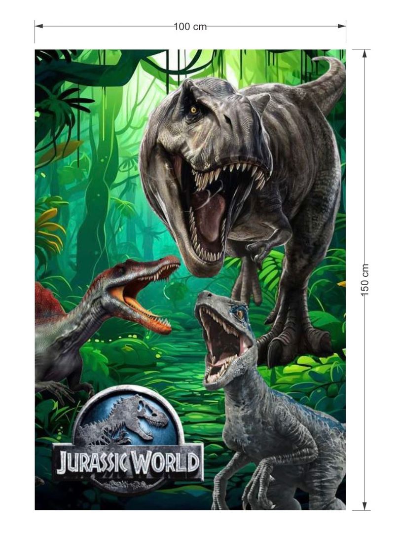 FONDO EN TELA 1 x 1.50 CM JURASSIC WORLD