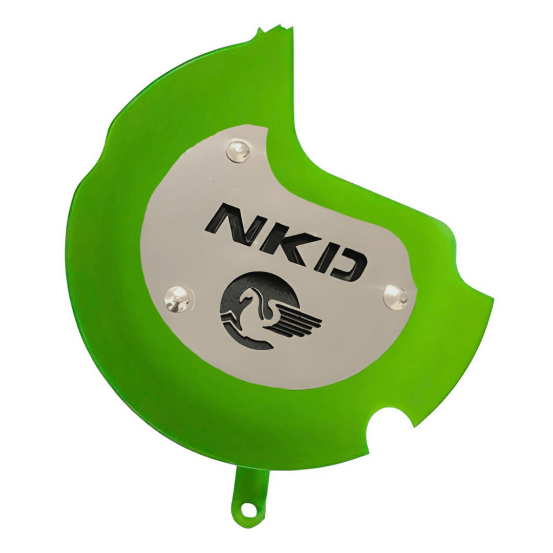 PROTECTOR TAPA CLUTCH NKD CON PLATINA VERDE 